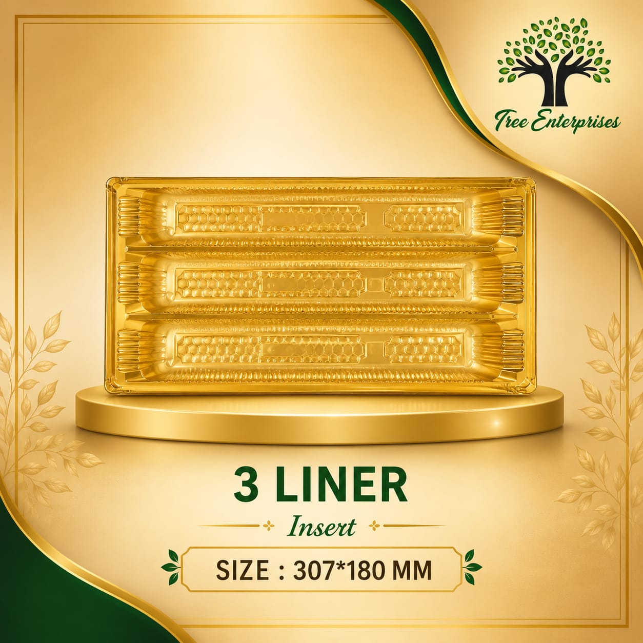 3 LINER SIZE 307*180MM